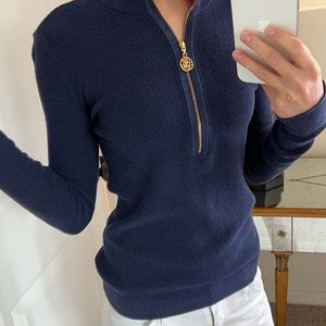 Lilly Pulitzer blue sweater. Size XS/XXS. Like new